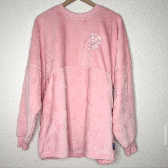 Disney Parks Walt Disney World Piglet Pink Fuzzy Spirit Jersey 2022 size Large - Picture 2 of 9